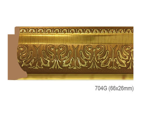 Thanh khung, phào (nẹp) làm khung tranh, khung hình mã 704G