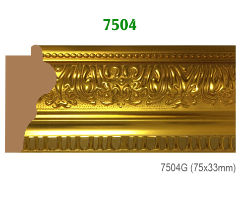 Thanh khung, phào (nẹp) làm khung tranh, khung hình mã 7504G